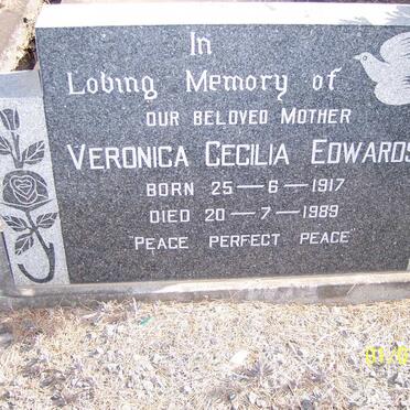 EDWARDS Veronica Cecilia 1917-1989