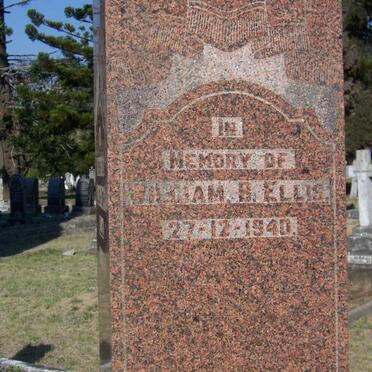 ELLIS William B. -1940 & Ellen Sophia -1953 _2