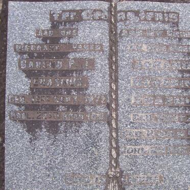 ERASMUS Barend P.J. 1872-1951 &amp; Johanna Hendrina COETZEE 1872-1943