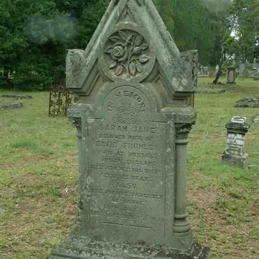 FININLEY Sarah Jane - 1893 &amp; infant daughter 1893-1893