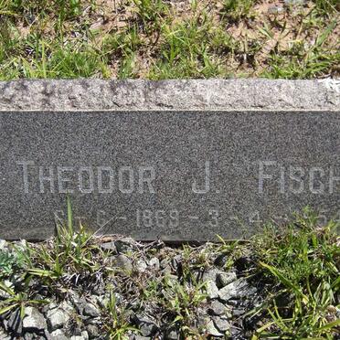 FISCHER Theodor J. 1869-1954