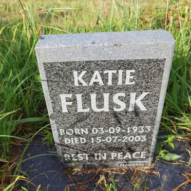 FLUSK Katie 1933-2003