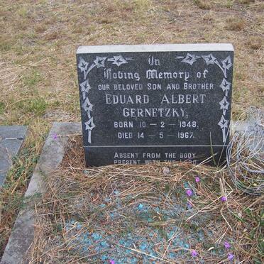 GERNETZKY Eduard Albert 1948-1967