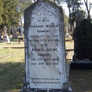 GOMBERT Friedrick Wilhelm 1830-1899 &amp; Auguste Justine 1829-1909