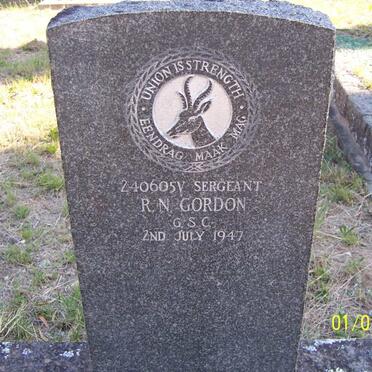 GORDON R.N. -1947