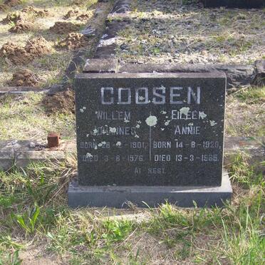 GOOSEN Willem Johannes 1901-1976 &amp; Eileen Annie 1920-1985