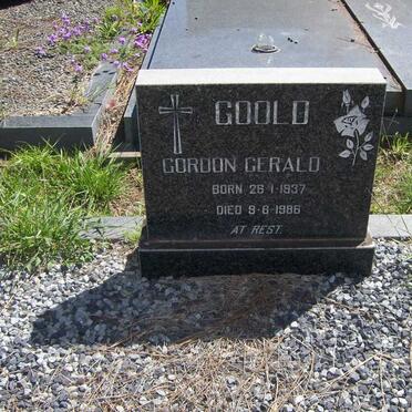 GOOLD Gordon Gerald 1937-1986