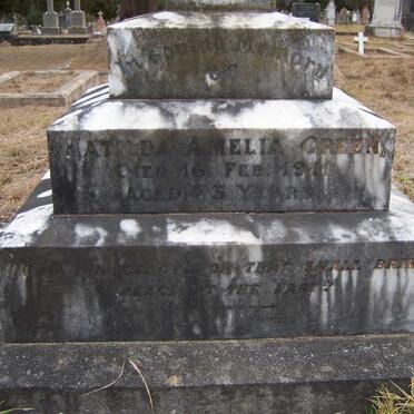 GREEN Matilda Amelia -1911 