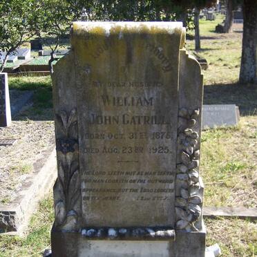 GATRILL William John 1875-1925