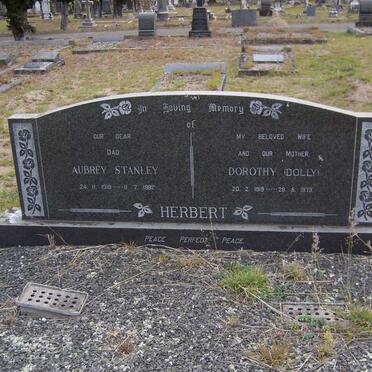 HERBERT Aubrey Stanley 1918-1982 &amp; Dorothy 1919-1973