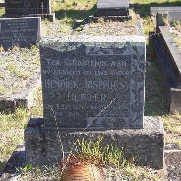HEGTER Hendrik Josephus 1876-1958