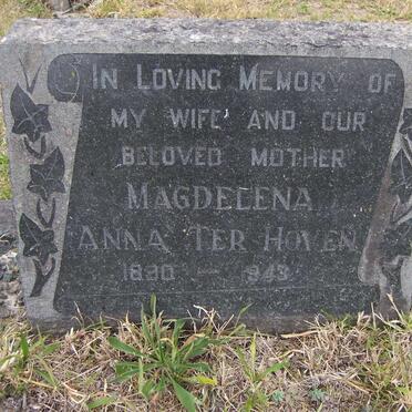 HOVEN Magdalena Anna, Ter 1890-1943