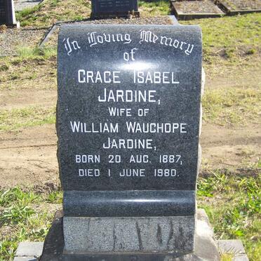 JARDINE Grace Isabel 1887-1980