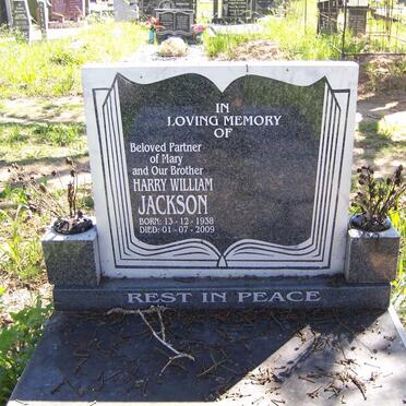JACKSON Harry William 1938-2009