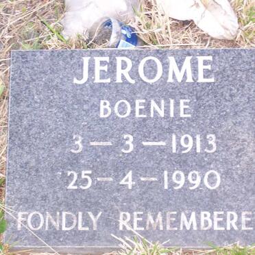 JEROME Boenie 1913-1990