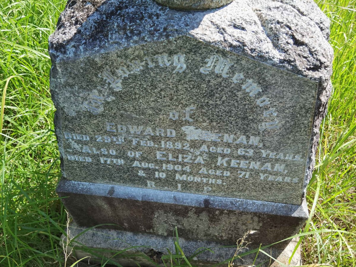 KEENAN Edward -1892 & Eliza -1904