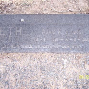 KETH Adam H.J. 1881-1968