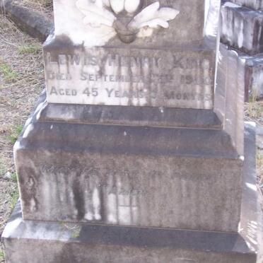 KING Lewis Henry -1900