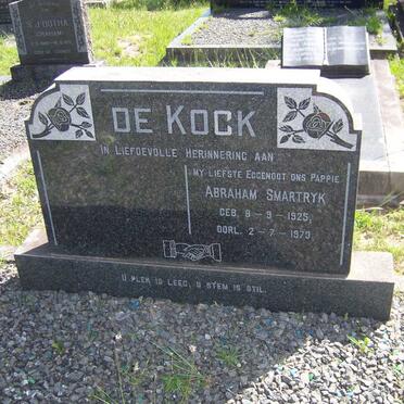 KOCK Abraham Smartryk, de 1925-1973