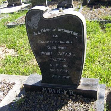 KRUGER Michiel Casparus Eksteen 1953-1984