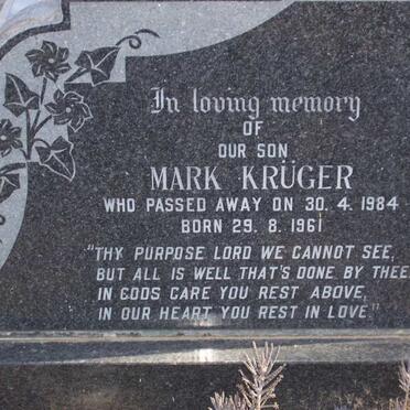 KRUGER Mark 1961-1984