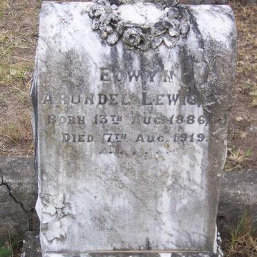 LEWIS Edwyn Arundel 1886-1919