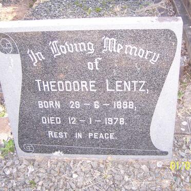 LENTZ Theodore 1898-1978