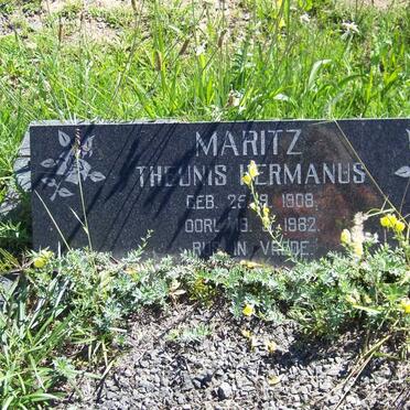 MARITZ Theunis Hermanus 1908-1982