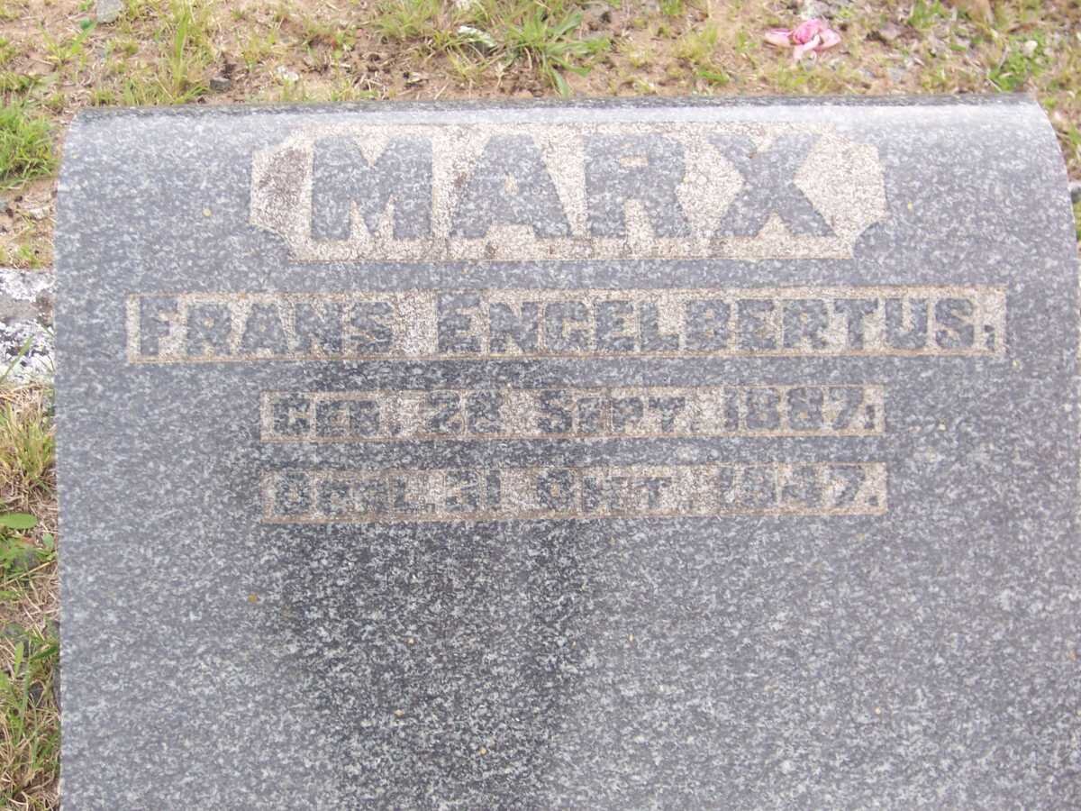 MARX Frans Engelbertus 1887-1947