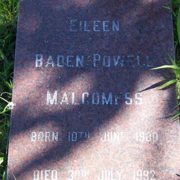MALCOMESS Eileen Baden-Powell 1900-1992