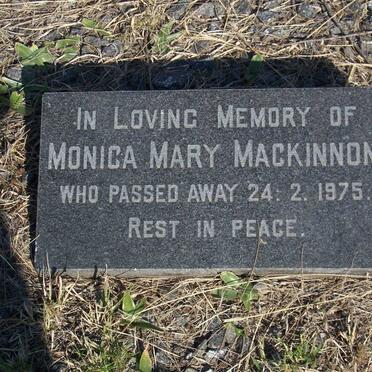 MACKINNON Monica Mary -1975