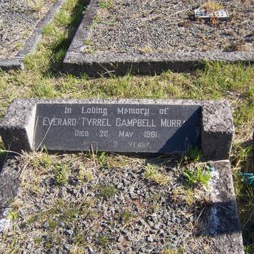 MURRAY Everard Tyrrel Campbell ?-1961