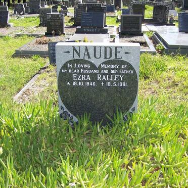 NAUDE Ezra Ralley 1946-1981