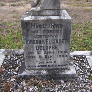 OELOFSE Johanna Elizabeth 1934-1938
