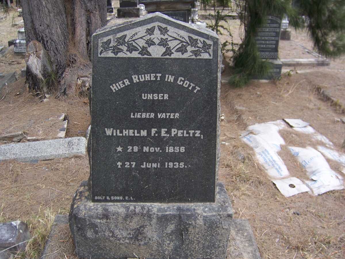 PELTZ Wilhelm F.E. 1856-1935