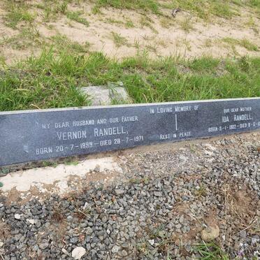 RANDELL Vernon 1899-1971 &amp; Ida 1902-1973