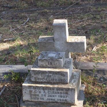 SANSOM Eric Clifford 1907-1908