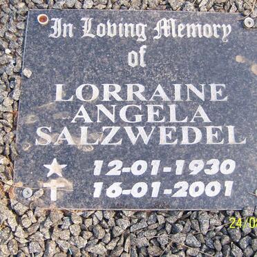 SALZWEDEL Lorraine Angela 1930-2001