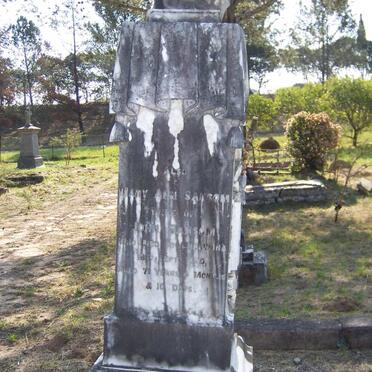 SANSOM Mary Ann -1900