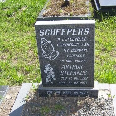 SCHEEPERS Arthur Stefanus 1922-1987
