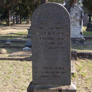 SCHERER Ernestine nee KRAUSE 1856-1907