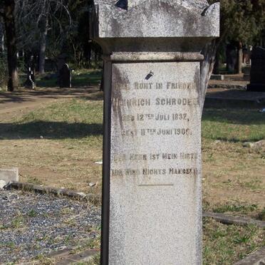 SCHRODER Heinrich 1832-1906