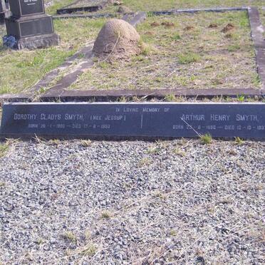 SMYTH Arthur Henry 1890-1937 &amp; Dorothy Gladys JESSUP 1900-1950