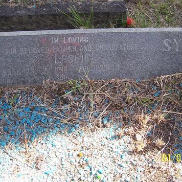 SYMES Leslie 1918-1976