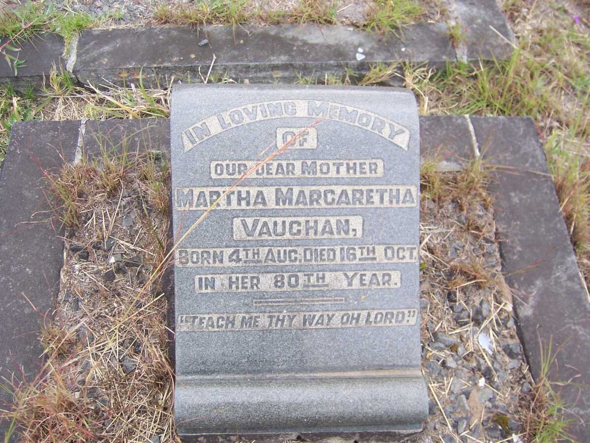VAUGHAN Martha Margaretha