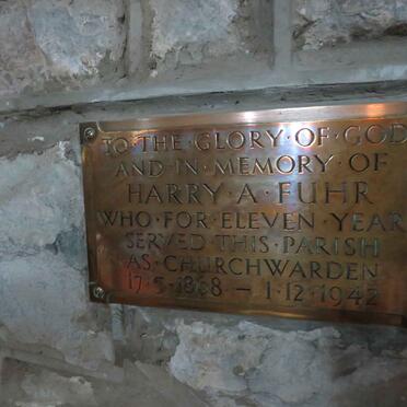 FUHR Harry A. 1868-1942