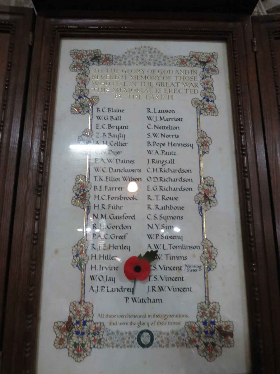 1. Great War Memorial