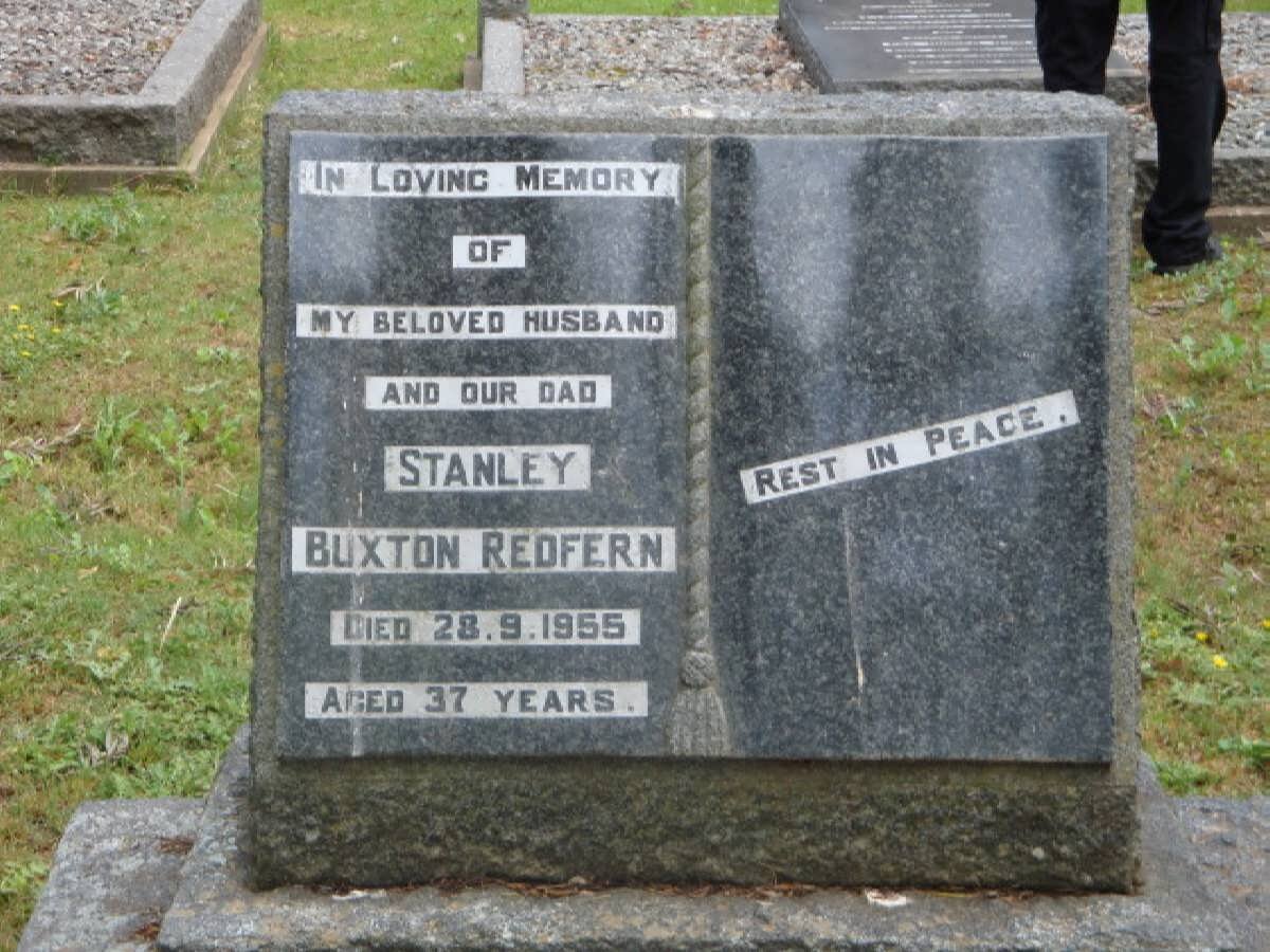 REDFERN Stanley Buxton -1955