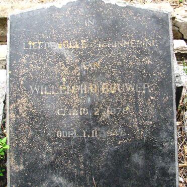 BOUWER Willem H.O. 1878-1946