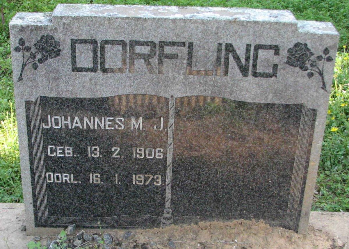 DORFLING Johannes M.J. 1906-1973